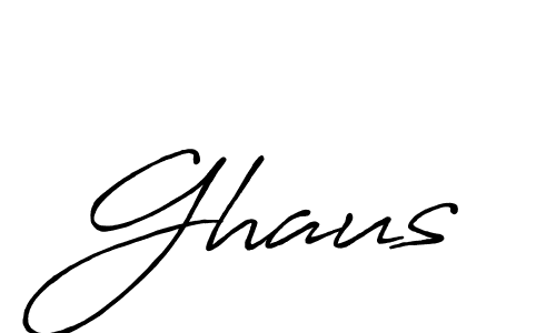 Make a beautiful signature design for name Ghaus. Use this online signature maker to create a handwritten signature for free. Ghaus signature style 7 images and pictures png