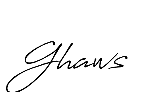 It looks lik you need a new signature style for name Ghaws. Design unique handwritten (Antro_Vectra_Bolder) signature with our free signature maker in just a few clicks. Ghaws signature style 7 images and pictures png