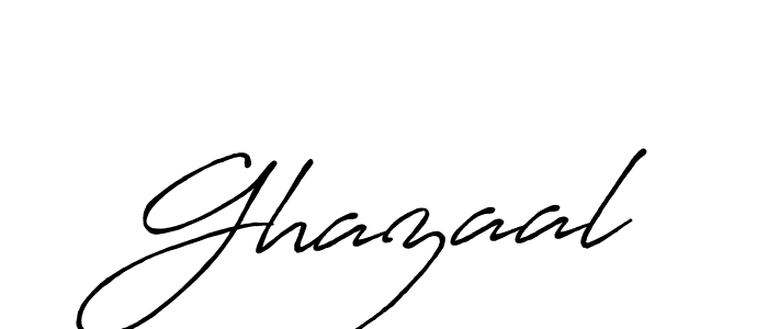 The best way (Antro_Vectra_Bolder) to make a short signature is to pick only two or three words in your name. The name Ghazaal include a total of six letters. For converting this name. Ghazaal signature style 7 images and pictures png