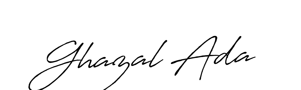 How to Draw Ghazal Ada signature style? Antro_Vectra_Bolder is a latest design signature styles for name Ghazal Ada. Ghazal Ada signature style 7 images and pictures png