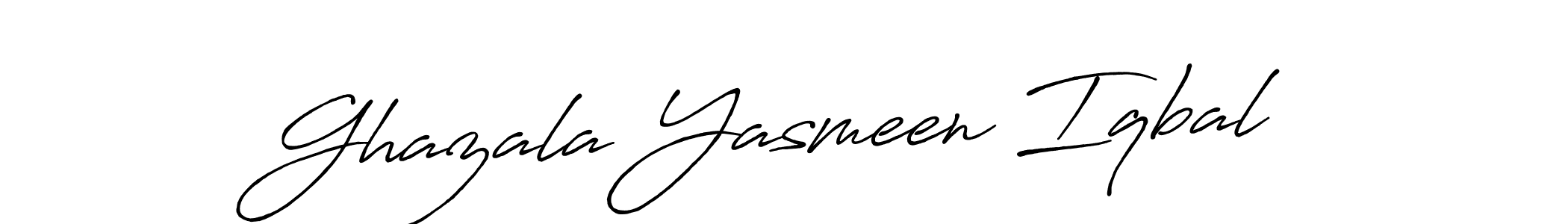 How to Draw Ghazala Yasmeen Iqbal signature style? Antro_Vectra_Bolder is a latest design signature styles for name Ghazala Yasmeen Iqbal. Ghazala Yasmeen Iqbal signature style 7 images and pictures png