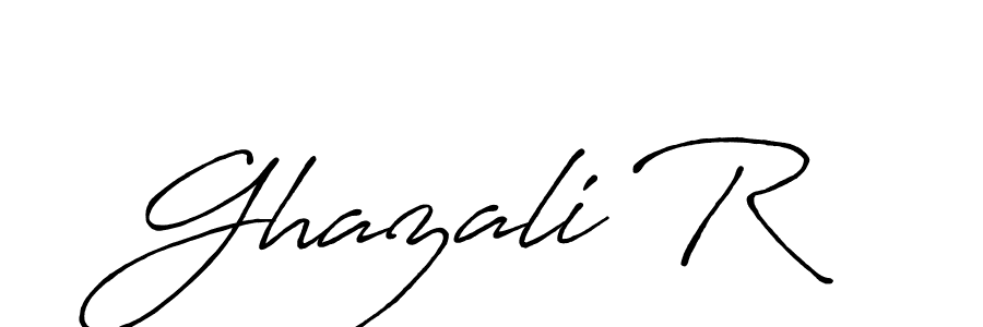 Make a beautiful signature design for name Ghazali R. Use this online signature maker to create a handwritten signature for free. Ghazali R signature style 7 images and pictures png