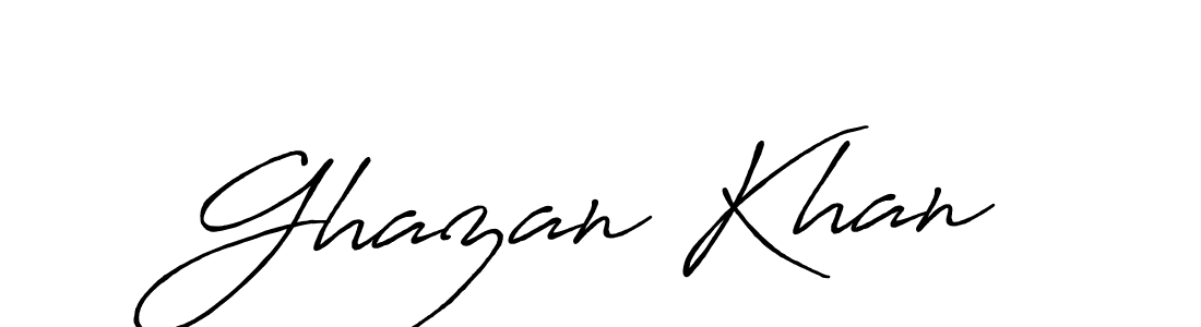 It looks lik you need a new signature style for name Ghazan Khan. Design unique handwritten (Antro_Vectra_Bolder) signature with our free signature maker in just a few clicks. Ghazan Khan signature style 7 images and pictures png