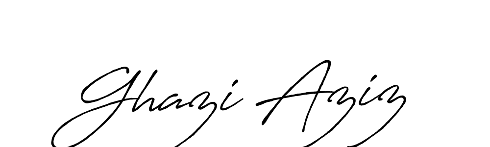 Once you've used our free online signature maker to create your best signature Antro_Vectra_Bolder style, it's time to enjoy all of the benefits that Ghazi Aziz name signing documents. Ghazi Aziz signature style 7 images and pictures png