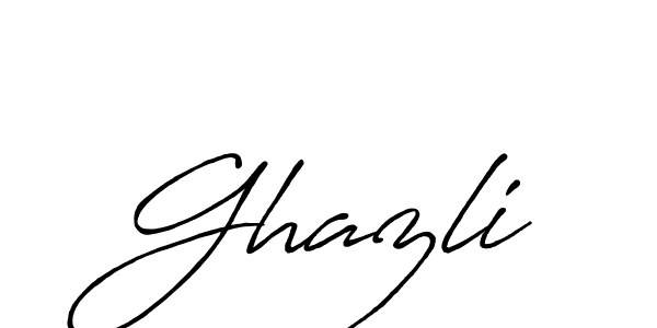 Make a beautiful signature design for name Ghazli. Use this online signature maker to create a handwritten signature for free. Ghazli signature style 7 images and pictures png
