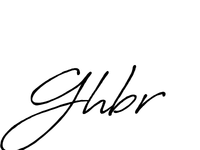 Make a beautiful signature design for name Ghbr. With this signature (Antro_Vectra_Bolder) style, you can create a handwritten signature for free. Ghbr signature style 7 images and pictures png