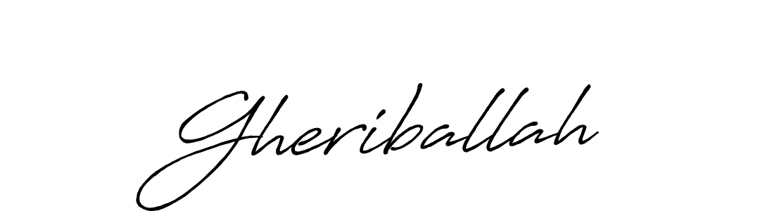 You should practise on your own different ways (Antro_Vectra_Bolder) to write your name (Gheriballah) in signature. don't let someone else do it for you. Gheriballah signature style 7 images and pictures png