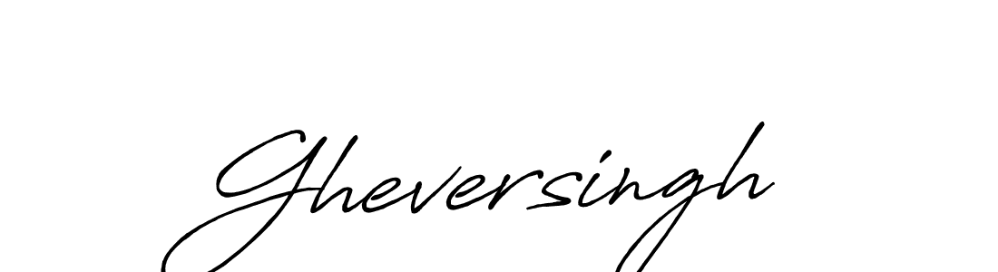 Use a signature maker to create a handwritten signature online. With this signature software, you can design (Antro_Vectra_Bolder) your own signature for name Gheversingh. Gheversingh signature style 7 images and pictures png