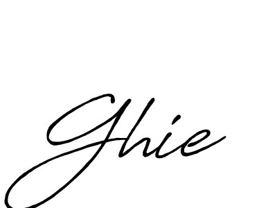 Make a beautiful signature design for name Ghie. Use this online signature maker to create a handwritten signature for free. Ghie signature style 7 images and pictures png