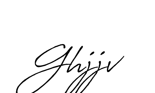 Ghjjv stylish signature style. Best Handwritten Sign (Antro_Vectra_Bolder) for my name. Handwritten Signature Collection Ideas for my name Ghjjv. Ghjjv signature style 7 images and pictures png