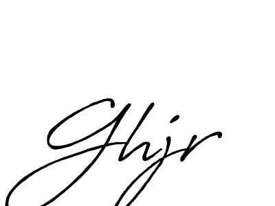 You should practise on your own different ways (Antro_Vectra_Bolder) to write your name (Ghjr) in signature. don't let someone else do it for you. Ghjr signature style 7 images and pictures png