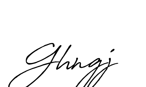 Also we have Ghngj name is the best signature style. Create professional handwritten signature collection using Antro_Vectra_Bolder autograph style. Ghngj signature style 7 images and pictures png