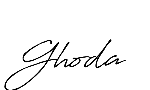 How to make Ghoda signature? Antro_Vectra_Bolder is a professional autograph style. Create handwritten signature for Ghoda name. Ghoda signature style 7 images and pictures png