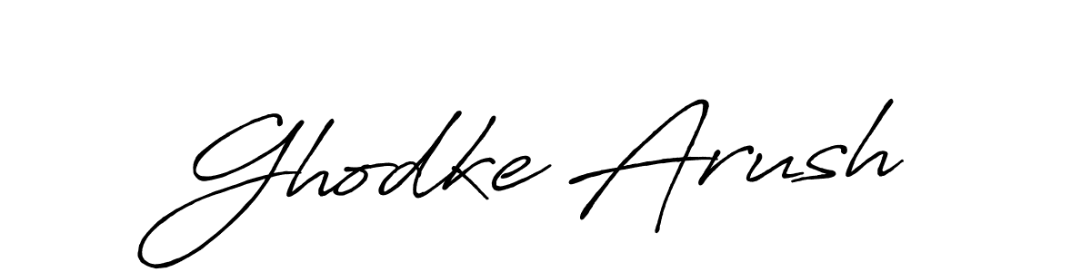 Antro_Vectra_Bolder is a professional signature style that is perfect for those who want to add a touch of class to their signature. It is also a great choice for those who want to make their signature more unique. Get Ghodke Arush name to fancy signature for free. Ghodke Arush signature style 7 images and pictures png