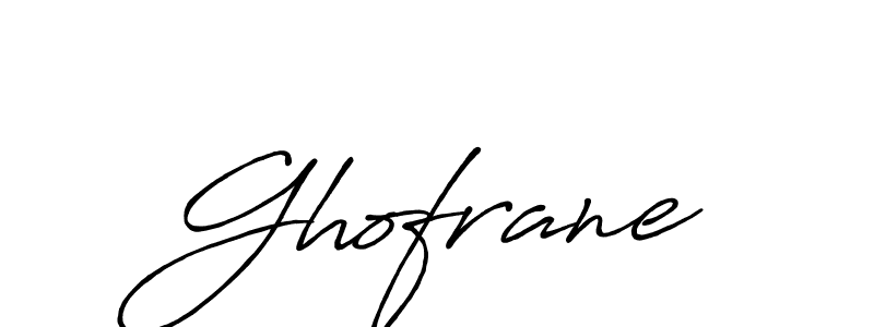Best and Professional Signature Style for Ghofrane. Antro_Vectra_Bolder Best Signature Style Collection. Ghofrane signature style 7 images and pictures png