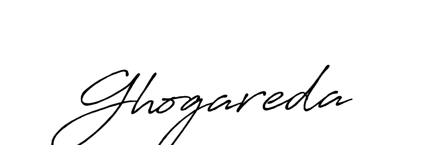 Create a beautiful signature design for name Ghogareda. With this signature (Antro_Vectra_Bolder) fonts, you can make a handwritten signature for free. Ghogareda signature style 7 images and pictures png