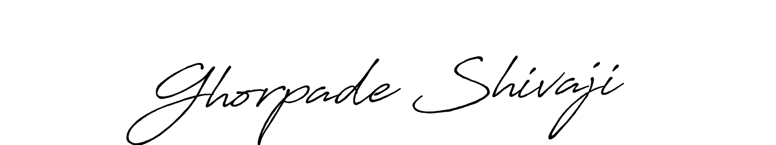 You should practise on your own different ways (Antro_Vectra_Bolder) to write your name (Ghorpade Shivaji) in signature. don't let someone else do it for you. Ghorpade Shivaji signature style 7 images and pictures png