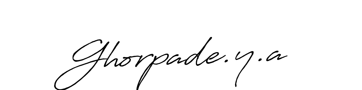 Best and Professional Signature Style for Ghorpade.y.a. Antro_Vectra_Bolder Best Signature Style Collection. Ghorpade.y.a signature style 7 images and pictures png