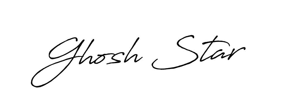 Once you've used our free online signature maker to create your best signature Antro_Vectra_Bolder style, it's time to enjoy all of the benefits that Ghosh Star name signing documents. Ghosh Star signature style 7 images and pictures png