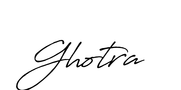 Also we have Ghotra name is the best signature style. Create professional handwritten signature collection using Antro_Vectra_Bolder autograph style. Ghotra signature style 7 images and pictures png