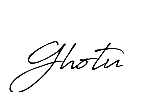 Make a beautiful signature design for name Ghotu. With this signature (Antro_Vectra_Bolder) style, you can create a handwritten signature for free. Ghotu signature style 7 images and pictures png