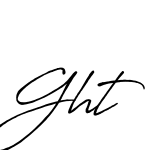 if you are searching for the best signature style for your name Ght. so please give up your signature search. here we have designed multiple signature styles  using Antro_Vectra_Bolder. Ght signature style 7 images and pictures png