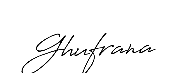 It looks lik you need a new signature style for name Ghufrana. Design unique handwritten (Antro_Vectra_Bolder) signature with our free signature maker in just a few clicks. Ghufrana signature style 7 images and pictures png