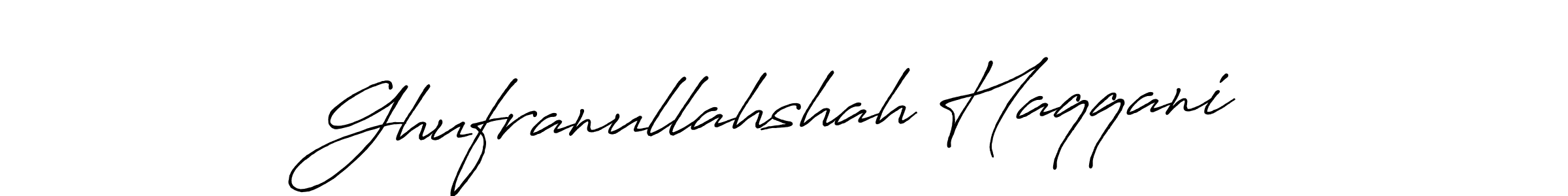 Make a beautiful signature design for name Ghufranullahshah Haqqani. Use this online signature maker to create a handwritten signature for free. Ghufranullahshah Haqqani signature style 7 images and pictures png