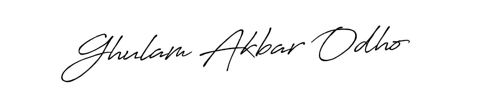 You can use this online signature creator to create a handwritten signature for the name Ghulam Akbar Odho. This is the best online autograph maker. Ghulam Akbar Odho signature style 7 images and pictures png