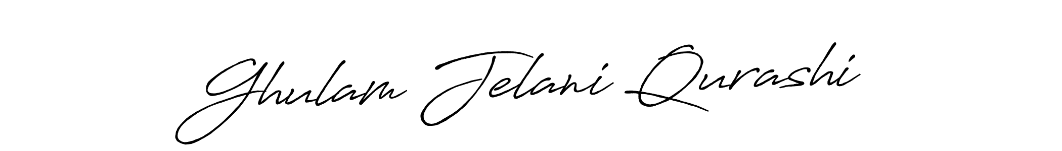 The best way (Antro_Vectra_Bolder) to make a short signature is to pick only two or three words in your name. The name Ghulam Jelani Qurashi include a total of six letters. For converting this name. Ghulam Jelani Qurashi signature style 7 images and pictures png