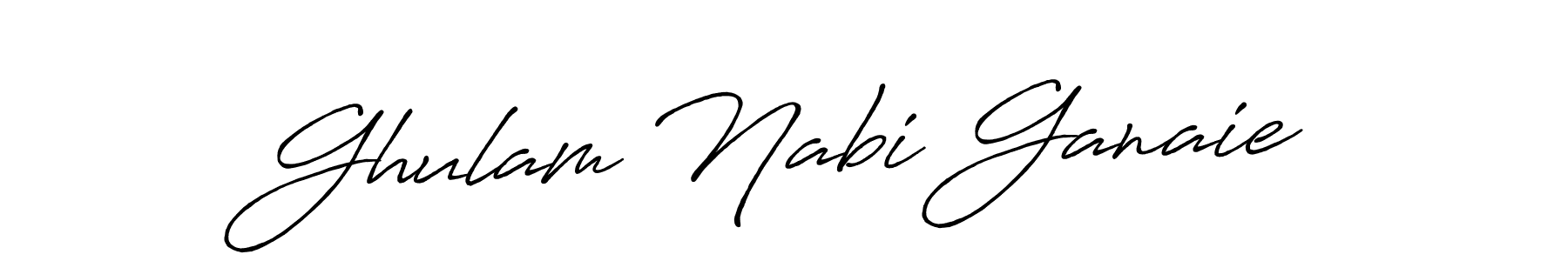 Similarly Antro_Vectra_Bolder is the best handwritten signature design. Signature creator online .You can use it as an online autograph creator for name Ghulam Nabi Ganaie. Ghulam Nabi Ganaie signature style 7 images and pictures png