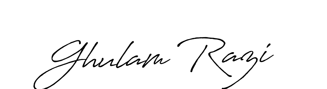 How to Draw Ghulam Razi signature style? Antro_Vectra_Bolder is a latest design signature styles for name Ghulam Razi. Ghulam Razi signature style 7 images and pictures png