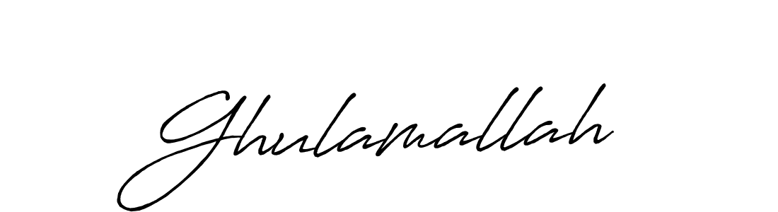 Similarly Antro_Vectra_Bolder is the best handwritten signature design. Signature creator online .You can use it as an online autograph creator for name Ghulamallah. Ghulamallah signature style 7 images and pictures png