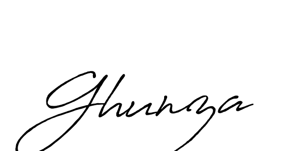 You should practise on your own different ways (Antro_Vectra_Bolder) to write your name (Ghunza) in signature. don't let someone else do it for you. Ghunza signature style 7 images and pictures png