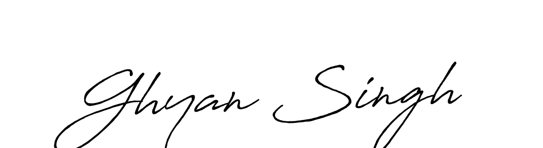 Use a signature maker to create a handwritten signature online. With this signature software, you can design (Antro_Vectra_Bolder) your own signature for name Ghyan Singh. Ghyan Singh signature style 7 images and pictures png