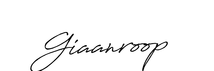 The best way (Antro_Vectra_Bolder) to make a short signature is to pick only two or three words in your name. The name Giaanroop include a total of six letters. For converting this name. Giaanroop signature style 7 images and pictures png