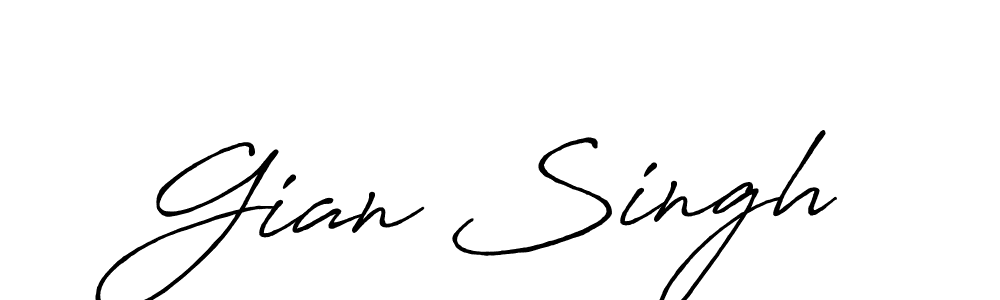 if you are searching for the best signature style for your name Gian Singh. so please give up your signature search. here we have designed multiple signature styles  using Antro_Vectra_Bolder. Gian Singh signature style 7 images and pictures png