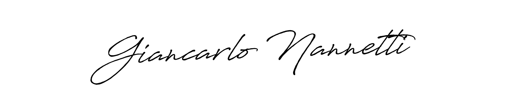Use a signature maker to create a handwritten signature online. With this signature software, you can design (Antro_Vectra_Bolder) your own signature for name Giancarlo Nannetti. Giancarlo Nannetti signature style 7 images and pictures png