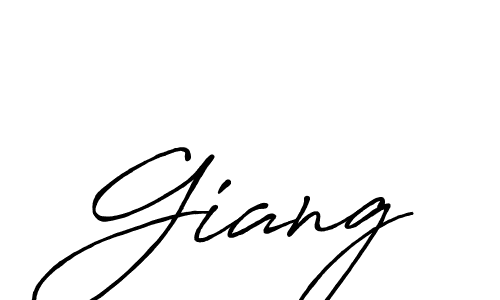 Make a beautiful signature design for name Giang. With this signature (Antro_Vectra_Bolder) style, you can create a handwritten signature for free. Giang signature style 7 images and pictures png