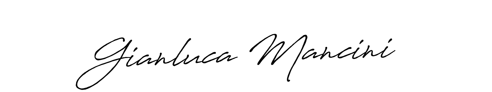 It looks lik you need a new signature style for name Gianluca Mancini. Design unique handwritten (Antro_Vectra_Bolder) signature with our free signature maker in just a few clicks. Gianluca Mancini signature style 7 images and pictures png