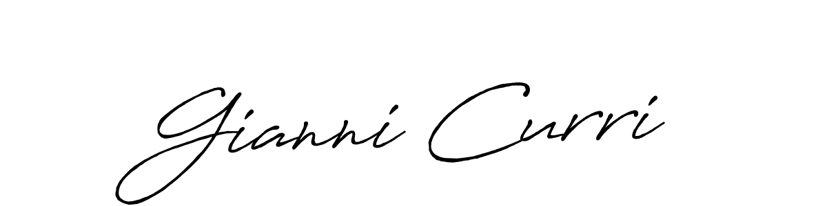 It looks lik you need a new signature style for name Gianni Curri. Design unique handwritten (Antro_Vectra_Bolder) signature with our free signature maker in just a few clicks. Gianni Curri signature style 7 images and pictures png