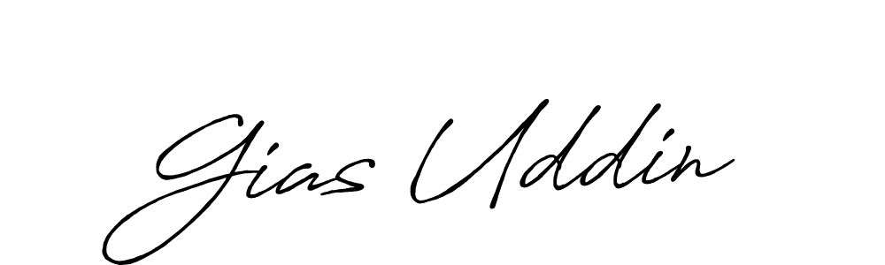 Gias Uddin stylish signature style. Best Handwritten Sign (Antro_Vectra_Bolder) for my name. Handwritten Signature Collection Ideas for my name Gias Uddin. Gias Uddin signature style 7 images and pictures png