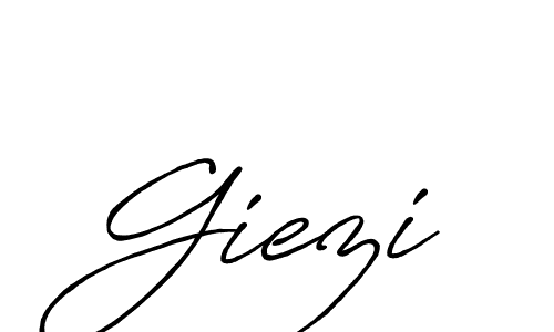 Also You can easily find your signature by using the search form. We will create Giezi name handwritten signature images for you free of cost using Antro_Vectra_Bolder sign style. Giezi signature style 7 images and pictures png