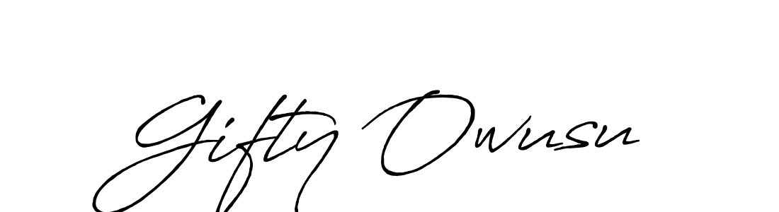 Best and Professional Signature Style for Gifty Owusu. Antro_Vectra_Bolder Best Signature Style Collection. Gifty Owusu signature style 7 images and pictures png