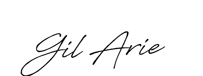 You should practise on your own different ways (Antro_Vectra_Bolder) to write your name (Gil Arie) in signature. don't let someone else do it for you. Gil Arie signature style 7 images and pictures png