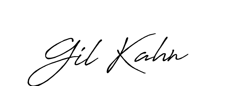 You can use this online signature creator to create a handwritten signature for the name Gil Kahn. This is the best online autograph maker. Gil Kahn signature style 7 images and pictures png