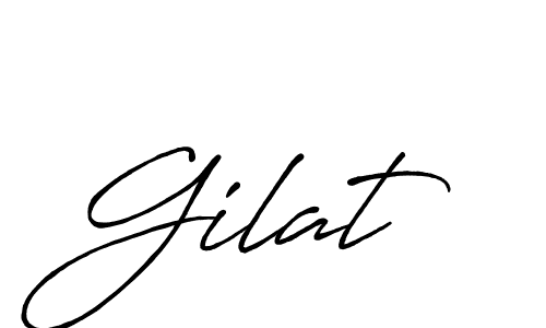 The best way (Antro_Vectra_Bolder) to make a short signature is to pick only two or three words in your name. The name Gilat include a total of six letters. For converting this name. Gilat signature style 7 images and pictures png