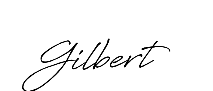 How to make Gilbert name signature. Use Antro_Vectra_Bolder style for creating short signs online. This is the latest handwritten sign. Gilbert signature style 7 images and pictures png