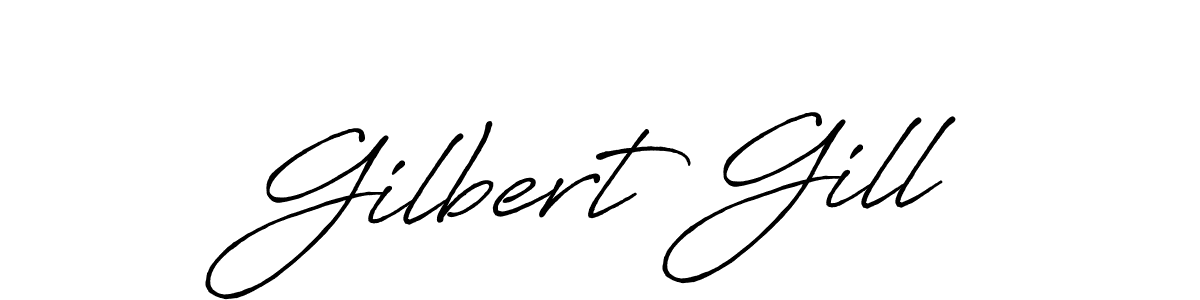 Best and Professional Signature Style for Gilbert Gill. Antro_Vectra_Bolder Best Signature Style Collection. Gilbert Gill signature style 7 images and pictures png