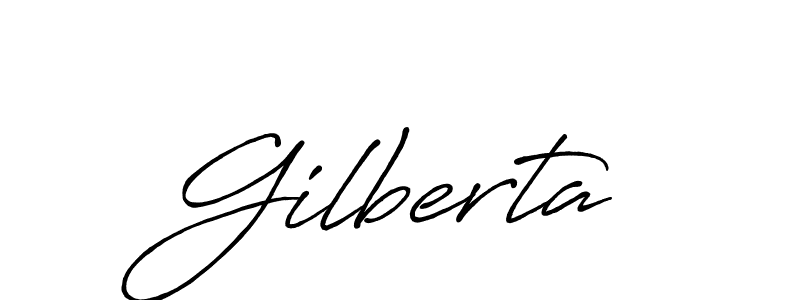 Similarly Antro_Vectra_Bolder is the best handwritten signature design. Signature creator online .You can use it as an online autograph creator for name Gilberta. Gilberta signature style 7 images and pictures png